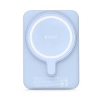 Tech-Protect MagSafe 5000maH Power Bank with Wireless Charging - Blue