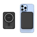 Tech-Protect MagSafe 5000maH Power Bank with Wireless Charging - Black