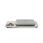 Tech-Protect MagSafe 5000maH Power Bank with Wireless Charging - Titanium