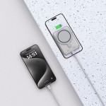 Tech-Protect MagSafe 5000maH Power Bank with Wireless Charging - Titanium
