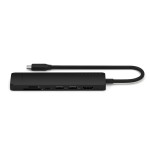 Satechi Type-C 7-in-1 Ethernet adapteris - black