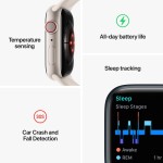 Apple Watch Series 8 GPS + Cellular 45mm Midnight Aluminium Case with Midnight Sport Band
