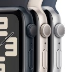 Apple Watch SE GPS 40mm Silver Aluminium Case with Winter Blue Sport Loop