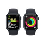 Apple Watch Series 9 GPS + Cellular 41mm Midnight Aluminium Case with Midnight Sport Band - M/L