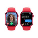 Apple Watch Series 9 GPS + Cellular 41mm (PRODUCT)RED Aluminium Case with (PRODUCT)RED Sport Band - M/L