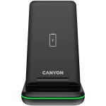 Canyon 3in1 Foldable Wireless Charger 15W - Black
