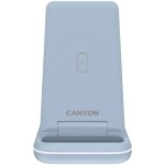 Canyon 3in1 Foldable Wireless Charger 15W - Blue