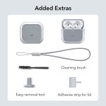 ESR Orbit HaloLock Apple AirPods 4 case - White