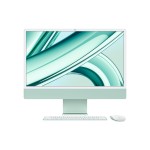 iMac 24" 4.5K Retina, M3 8C CPU, 8GB, 256GB SSD, 8C GPU, Mac OS, Green, Magic Keyboard Touch ID and Numeric Keypad