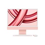 iMac 24" 4.5K Retina, M3 8C CPU, 8GB, 256GB SSD, 8C GPU, Mac OS, Pink, Magic Keyboard Touch ID and Numeric Keypad