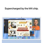 iMac 24" 4.5K Retina, M4 8C CPU, 16GB, 256GB SSD, 8C GPU, Mac OS, Blue