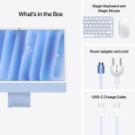 iMac 24" 4.5K Retina, M4 8C CPU, 16GB, 256GB SSD, 8C GPU, Mac OS, Blue