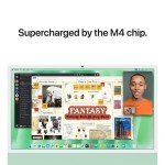 iMac 24" 4.5K Retina, M4 10C CPU, 16GB, 256GB SSD, 10C GPU, Mac OS, Green