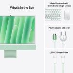 iMac 24" 4.5K Retina, M4 10C CPU, 16GB, 512GB SSD, 10C GPU, Mac OS, Green