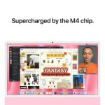 iMac 24" 4.5K Retina, M4 10C CPU, 16GB, 256GB SSD, 10C GPU, Mac OS, Pink