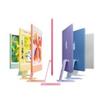 iMac 24" 4.5K Retina, M4 10C CPU, 16GB, 256GB SSD, 10C GPU, Mac OS, Silver - Nano texture Glass
