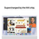 iMac 24" 4.5K Retina, M4 10C CPU, 16GB, 256GB SSD, 10C GPU, Mac OS, Silver