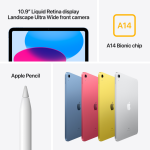 iPad 10.9" (A14) Wi-Fi 256GB Silver (2022)