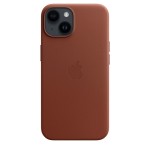 Apple iPhone 14 Leather Case with MagSafe - Umber