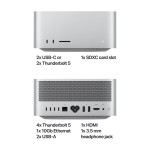 Mac Studio M4 Max 16C CPU, 64GB, 512GB, 40C GPU, MAC OS