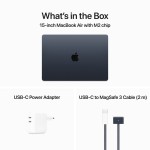 MacBook Air 15.3", M2 8C CPU, 8GB, 512GB, 10C GPU, Mac OS, Midnight