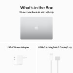 MacBook Air 15.3", M2 8C CPU, 8GB, 512GB, 10C GPU, Mac OS, Silver