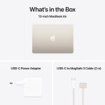 MacBook Air 13.6", M4 10C CPU, 16GB, 512GB, 10C GPU, Mac OS, Starlight