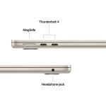 MacBook Air 13.6", M4 10C CPU, 16GB, 512GB, 10C GPU, Mac OS, Starlight