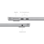 MacBook Air 13.6", M3 8C CPU, 24GB, 512GB, 10C GPU, Mac OS, Silver