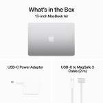 MacBook Air 13.6", M3 8C CPU, 24GB, 512GB, 10C GPU, Mac OS, Silver