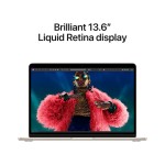 MacBook Air 13.6", M3 8C CPU, 24GB, 512GB, 10C GPU, Mac OS, Starlight