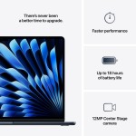 MacBook Air 15.3", M4 10C CPU, 32GB, 512GB, 10C GPU, Mac OS, Midnight
