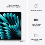 MacBook Air 15.3", M4 10C CPU, 32GB, 512GB, 10C GPU, Mac OS, Silver