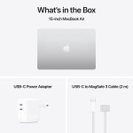 MacBook Air 15.3", M4 10C CPU, 32GB, 512GB, 10C GPU, Mac OS, Silver
