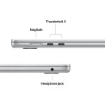 MacBook Air 15.3", M4 10C CPU, 32GB, 512GB, 10C GPU, Mac OS, Silver