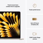 MacBook Air 15.3", M4 10C CPU, 32GB, 512GB, 10C GPU, Mac OS, Starlight