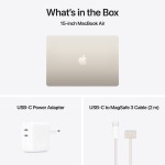 MacBook Air 15.3", M4 10C CPU, 32GB, 512GB, 10C GPU, Mac OS, Starlight