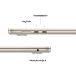 MacBook Air 15.3", M4 10C CPU, 32GB, 512GB, 10C GPU, Mac OS, Starlight