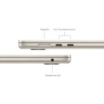 MacBook Air 15.3", M3 8C CPU, 16GB, 256GB, 10C GPU, Mac OS, Starlight