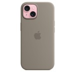 iPhone 15 Silicone Case with MagSafe - Clay