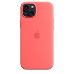iPhone 15 Plus Silicone Case with MagSafe - Guava