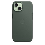 iPhone 15 FineWoven Case with MagSafe - Evergreen