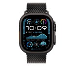 49mm Black Titanium Milanese Loop - Medium
