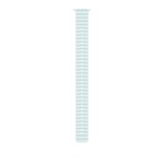 49mm Ice Blue Ocean Band Extension - Natural Titanium Finish