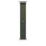49mm Green Trail Loop - M/L - Natural Titanium Finish