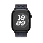 46mm Black/Blue Nike Sport Loop