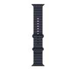 49mm Navy Ocean Band - Black Titanium Finish