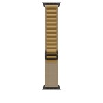 49mm Tan Alpine Loop - Medium - Black Titanium Finish