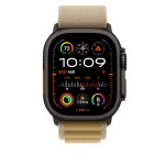 49mm Tan Alpine Loop - Medium - Black Titanium Finish