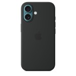 iPhone 16 Silicone Case with MagSafe - Black